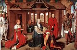 Triptych of The Adoration of The Magi Paintings - Adoration of the Magi by Hans Memling